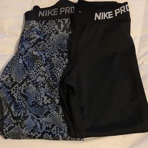 Nike pro pants capri length